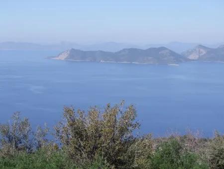 Für Den Verkauf In Faralya Faralya Mit Meerblick Und 11,286M2 Grundstück Zum Verkauf Tourismus