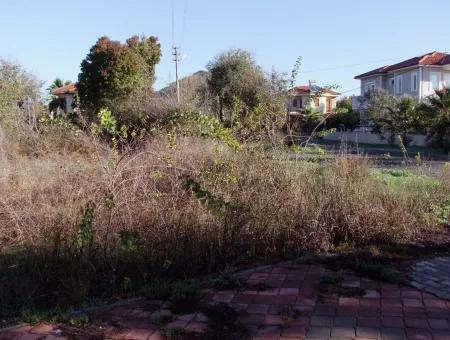 Zum Verkauf Parzelle Verkauf Parzelle Zum Verkauf In Dalyan Gurpinar 1006M2 An Der Ecke