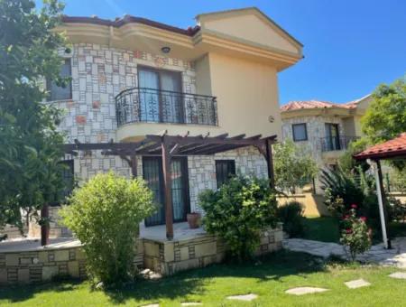 3 1 Villa Zum Verkauf In 600M2 Grundstück In Dalyan Gülpınar