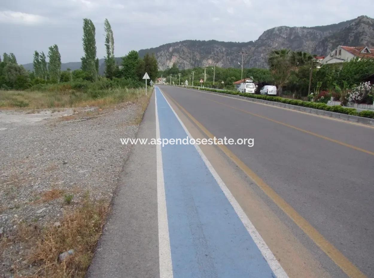 Commercial Plot For Sale In Dalyan, Dalyan On Highway 17,805M2 Plot For Sale Bargain