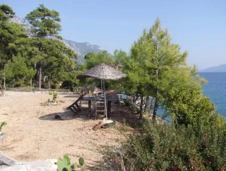 Beachfront Bungalow For Sale In Akbuk By The Sea In A Plot Of 800M2 Villa For Sale Turnalı