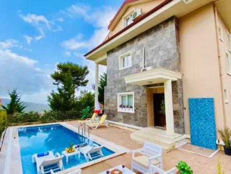 4+1 Villa For Sale In Fethiye Ovacik