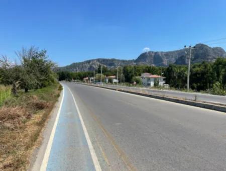 Dalyan Main Road Zero Land For Sale 8115M2 Commercial Land For Sale