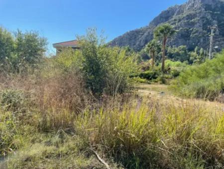 1000M2 Land For Sale In Dalyan Gülpinar Corner