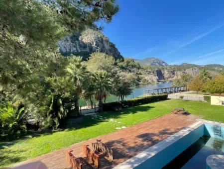 Duplex Apartment For Sale In Dalyan Gülpinar For Zero To 75M2 Canal