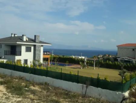 Land For Sale In Çeşme Dalyan Neighborhood With Full Sea View 1176M2 Zoning